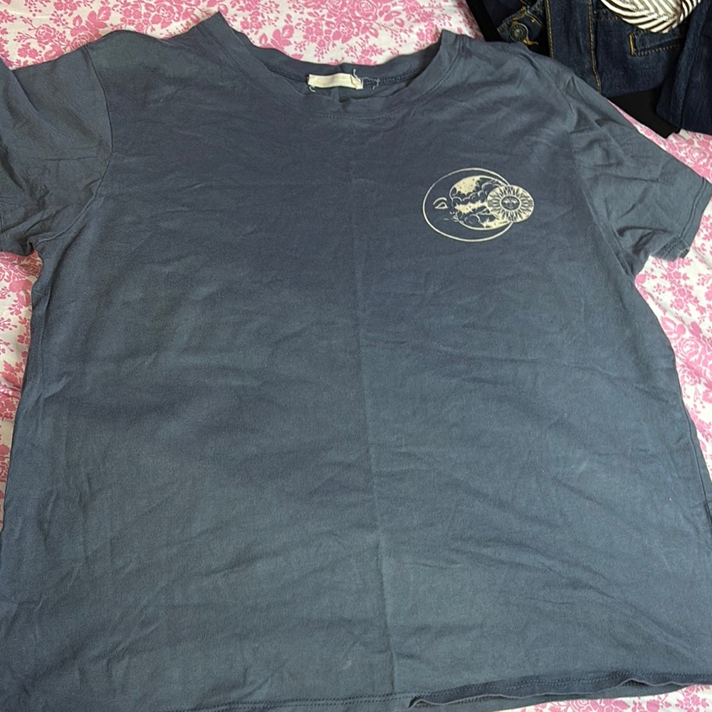 Blue Graphic T-Shirt